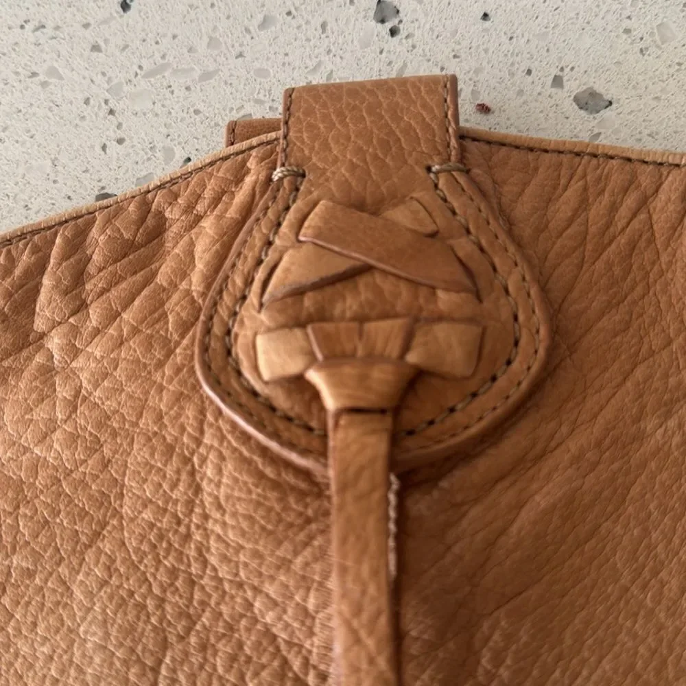 Coach Selena Tan Leather Knee-High Heeled Boots Western Boho Women’s Size 11 EUC - Picture 14 of 15